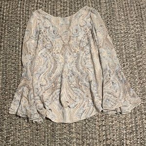 Beautiful paisley patterned blouse